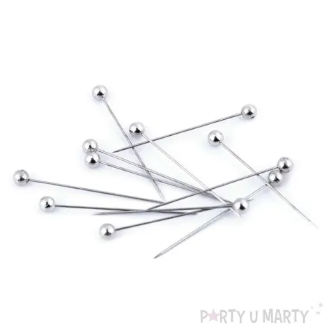 szpilki perelki srebrny stoklasa 100 szt