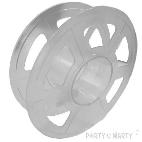 szpula pusta abs azurowa transparentny 19 5 cm