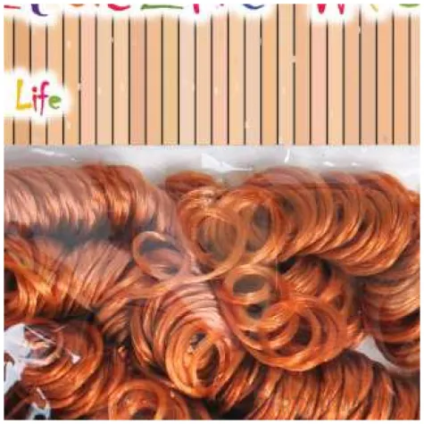 sztuczne wlosy classic brazowe aliga 14 g