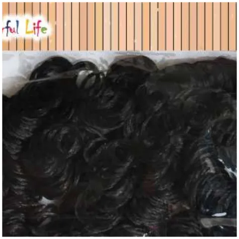 sztuczne wlosy classic czarne aliga 14 g