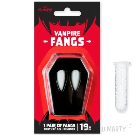 sztuczne zeby kly wampira 19 mm partypal