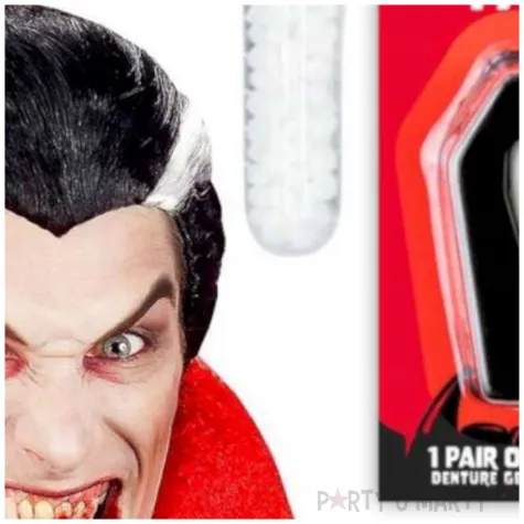 sztuczne zeby kly wampira 19 mm partypal