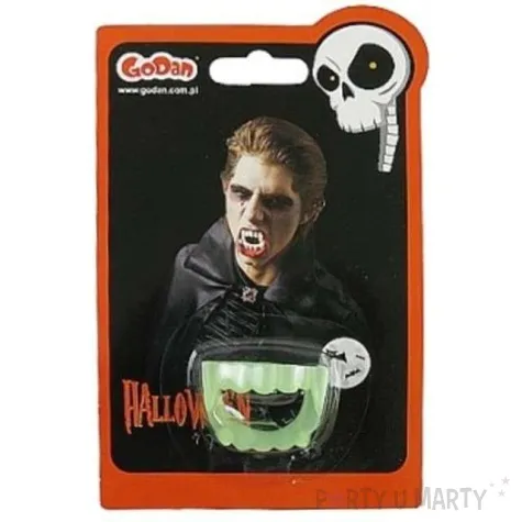 sztuczne zeby wampir classic swiecace godan