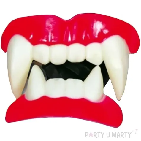 sztuczne zeby wampir kly bialy guirca