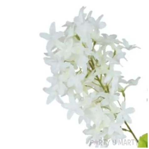 sztuczny kwiat galazka bialy bez bomm 70 cm