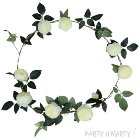 sztuczny kwiat girlanda piwonia bomm 180 cm