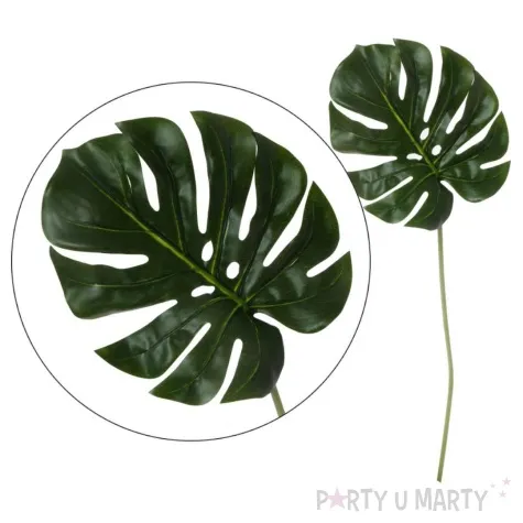 sztuczny kwiat lisc monstera deliciosa bomm 70 cm