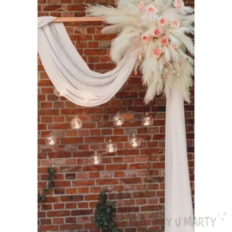 sztuczny kwiat trawa pampasowa partydeco 45 cm