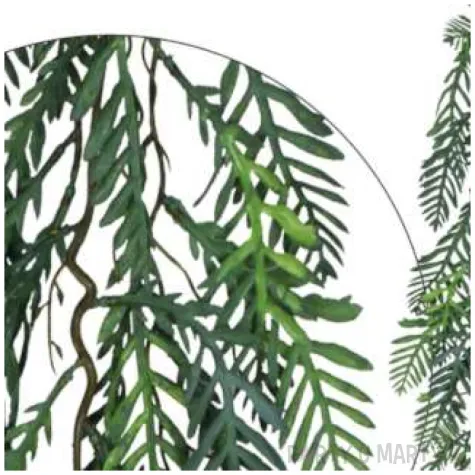 sztuczny kwiat zwis paproc gladka bomm 105 cm
