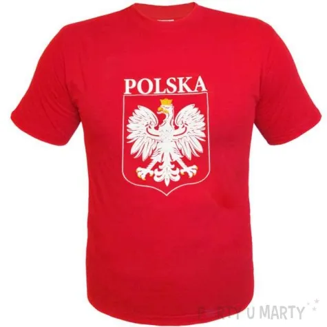 t shirt z nadrukiem polska orzel bialy czerwony arpex xl