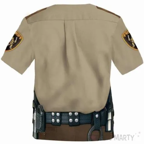 t shirt z nadrukiem szeryf rozm m