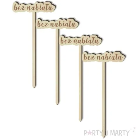 tabliczka candy bar bez nabialu drewniana 13 cm 4 szt