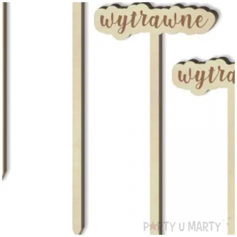 tabliczka candy bar wytrawne drewniana 13 cm 4 szt