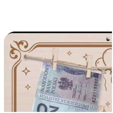 tabliczka widzisz 30 to wcale nie tak duzo drewno 210x155 mm