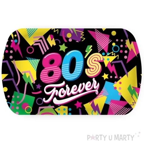 tacka 80s forever lata 80 guirca 39 x 24 cm