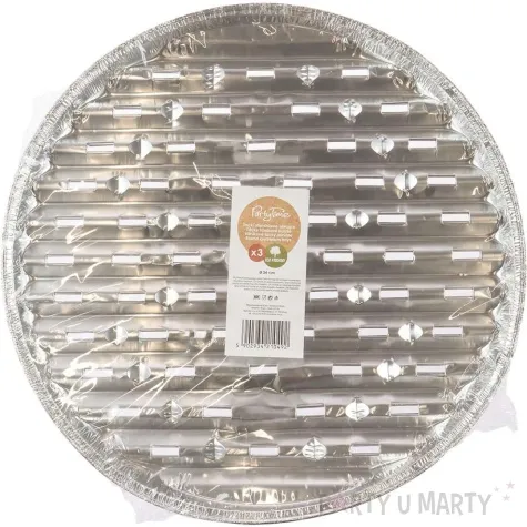 tacka do grilla okragla arpex 34 cm 3 szt