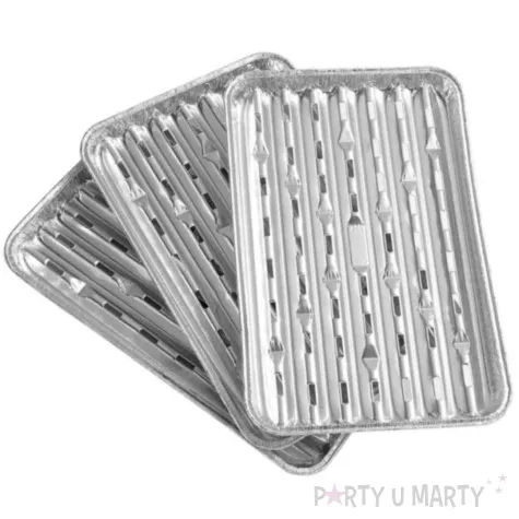 tacka do grilla prostokatna ravi 18x26 cm 3 szt