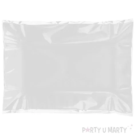 tacka papierowa prostokatna biala arpex 20x13cm 20 szt