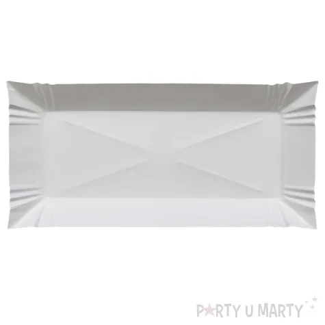 tacka papierowa prostokatna bialy abc pak 14 x 25 cm 100 szt