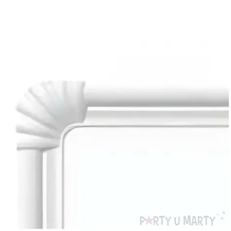 tacka papierowa prostokatna bialy maki 13 x 20 cm 100 szt