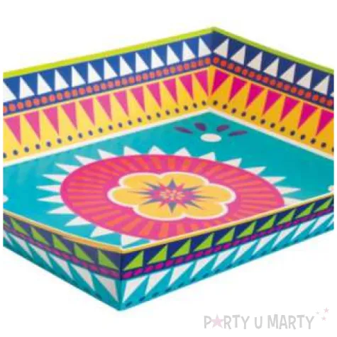 tacka papierowa prostokatna meksykanska mix unique 43 cm