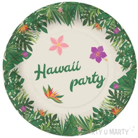 talerzyki hawaii party congee 18 cm 6 szt