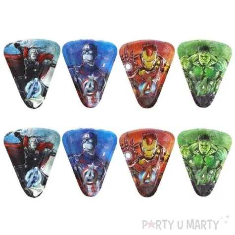 talerzyki papierowe avengers do pizzy procos 8 szt