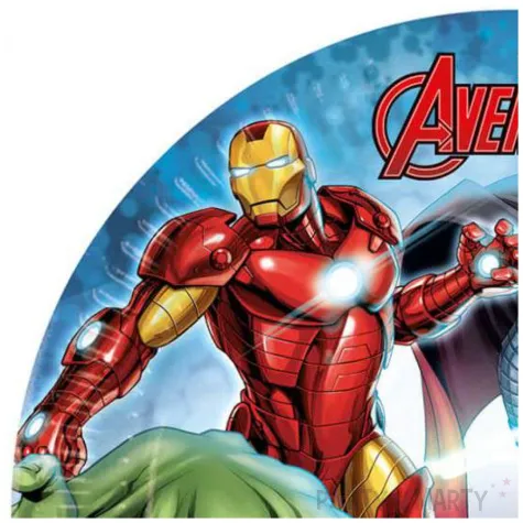talerzyki papierowe avengers infinity stone procos 23 cm 8 szt