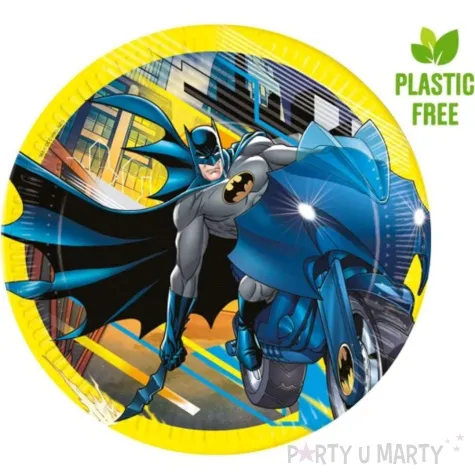 talerzyki papierowe batman rogue rage procos 23 cm 8 szt