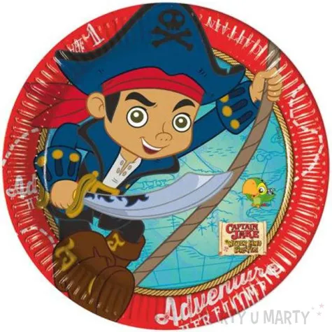 talerzyki papierowe capitan jake 20 cm 10 szt