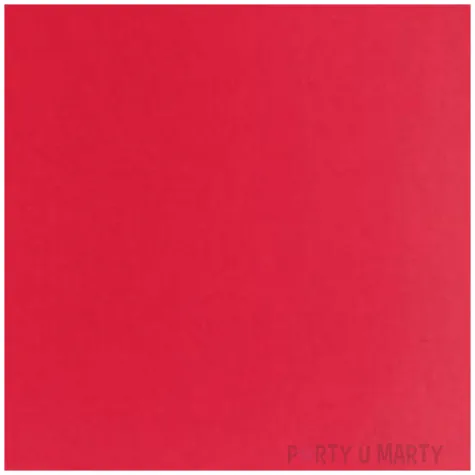 talerzyki papierowe classic czerwone unique 18 cm 8 szt