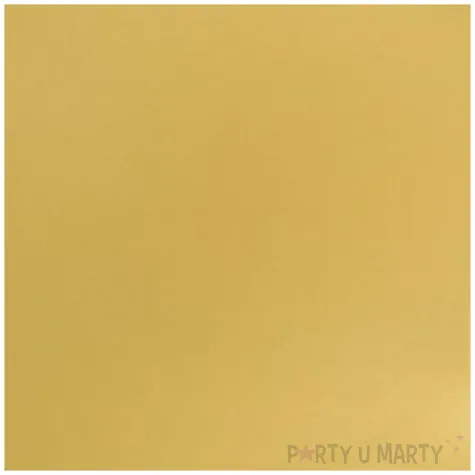 talerzyki papierowe classic kwadratowy zloty unique 18 cm 16 szt