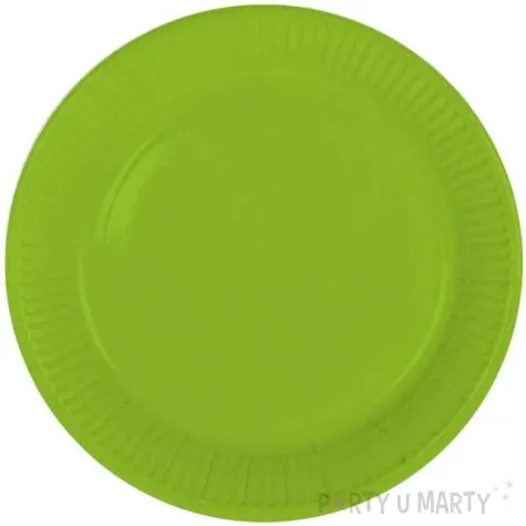 talerzyki papierowe classic zielone jabluszko folat 23 cm 8 szt