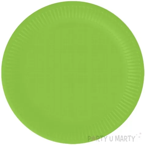 talerzyki papierowe classic zielony jasny congee 18 cm 6 szt