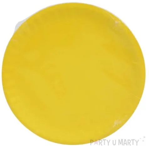 talerzyki papierowe classic zolte arpex 18 cm 10 szt