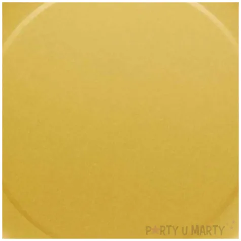 talerzyki papierowe creme brulee zolty amscan 23 cm 8 szt