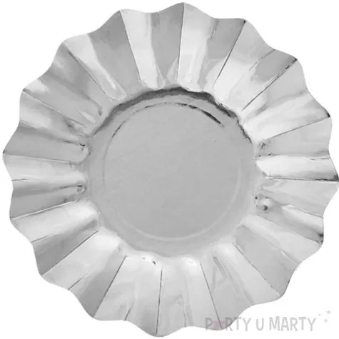 talerzyki papierowe falowane premium czerwone givi italia 27 cm 8 szt