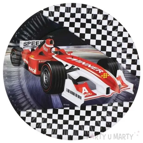 talerzyki papierowe formula wyscigi godan 18 cm 6 szt