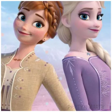 talerzyki papierowe frozen 2 kraina lodu procos 23 cm 8 szt