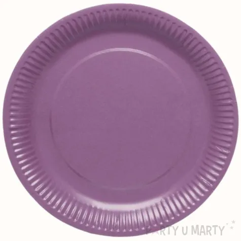talerzyki papierowe grape fioletowy amscan 23 cm 8 szt