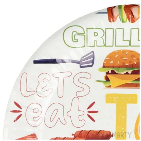 talerzyki papierowe grill time bbq arpex 18 cm 8 szt