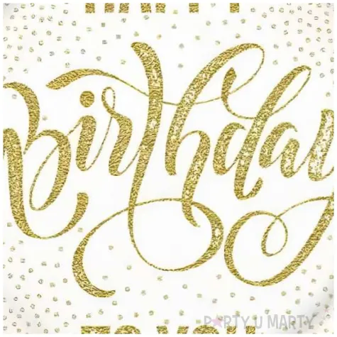 talerzyki papierowe happy birthday to you bialy maki 18 cm 8 szt