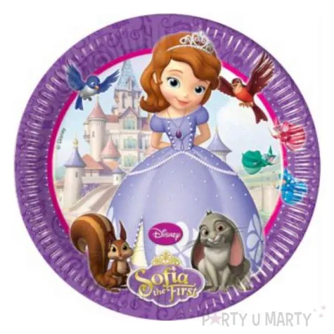 talerzyki papierowe jej wysokosc zosia 20 cm 8 szt