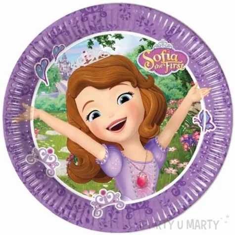 talerzyki papierowe jej wysokosc zosia procos 20 cm 8 szt