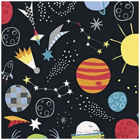 talerzyki papierowe kosmos unique 18 cm 8 szt