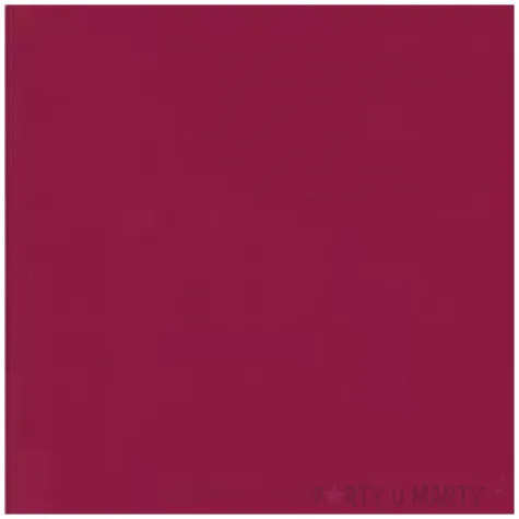 talerzyki papierowe kwadratowe bordowe godan 23 cm 6 szt