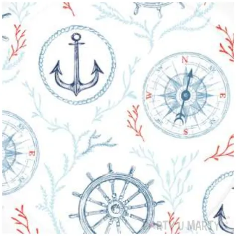 talerzyki papierowe marynarski swiat biale paw 23 cm 10 szt