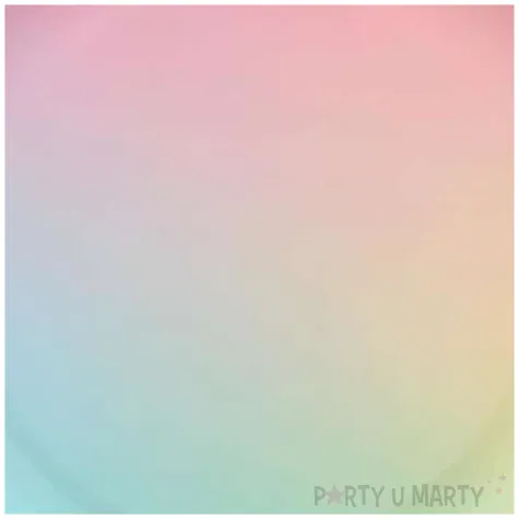 talerzyki papierowe okragle teczowy godan 18 cm 6 szt