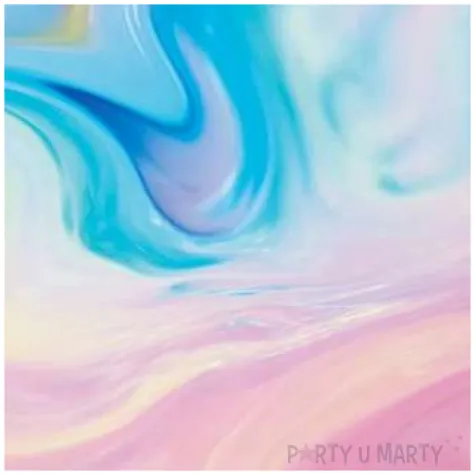 talerzyki papierowe pastelowy mix kolorowe godan 6 szt