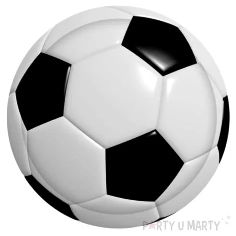 talerzyki papierowe pilka nozna congee 18cm 6 szt